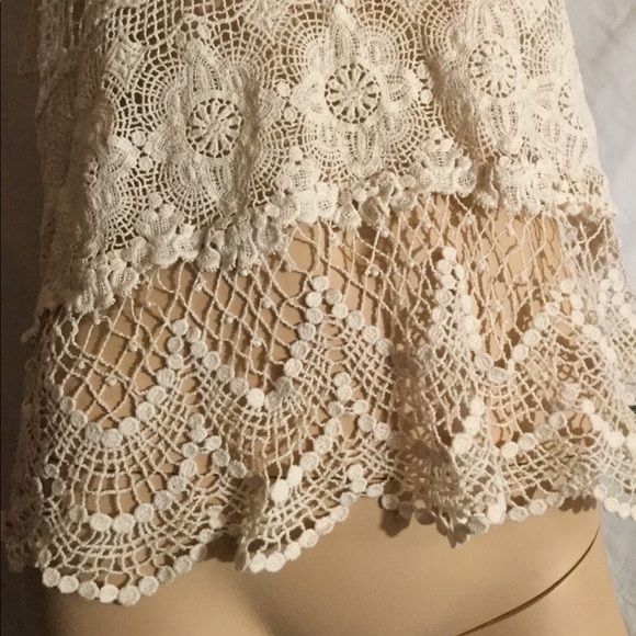 Lrg Garage lacy top/ swimsuit coverup - Picture 5 of 9